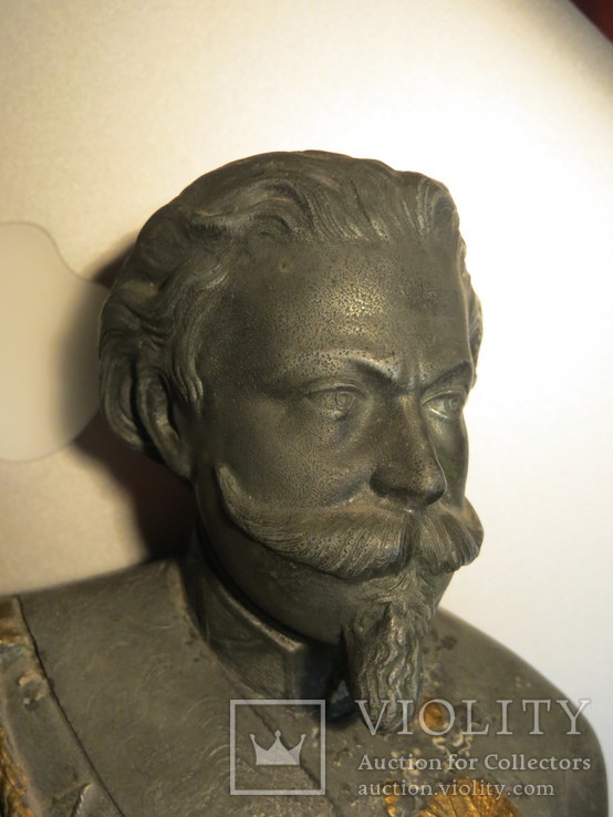 Скульптура. Король Виктор Эммануил II. Бюст, фото №11