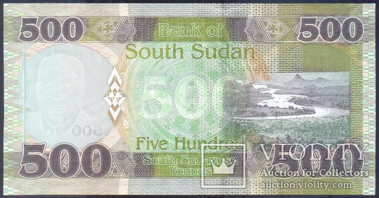 Южный Судан - 500 фунтов 2018 - UNC, Пресс, фото №4