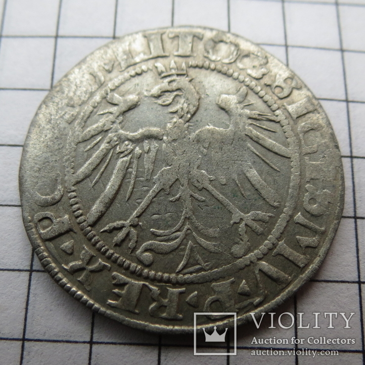 Грош Литовский 1536 год. Сигизмунд I Старый., фото №8