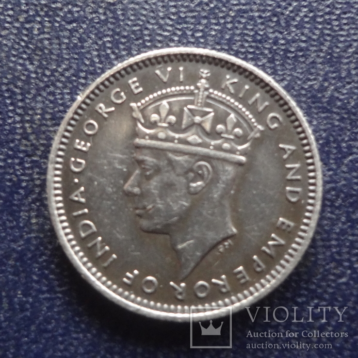 10 центов 1941  Малайя  серебро  (1.1.7)~, фото №2
