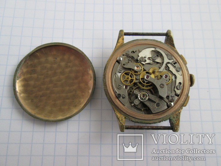Швейцарские часы Cauny Хронограф, фото №13