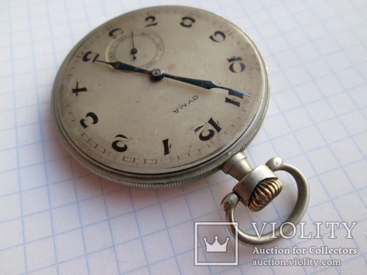 Швейцарские карманные часы CYMA, фото №10