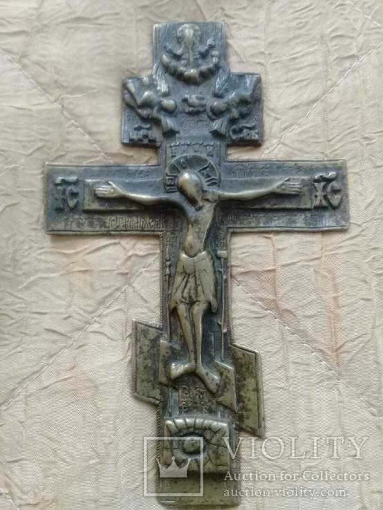 Киотный крест с молитвой