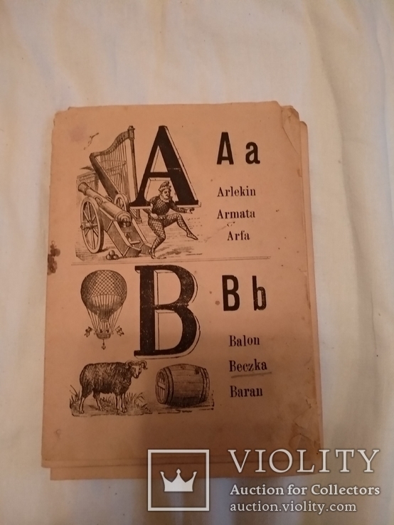 Букварь Польша 1870-ее годы, фото №3