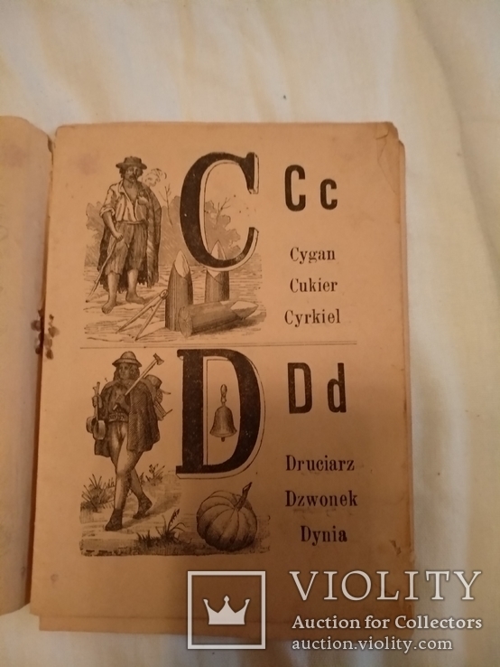 Букварь Польша 1870-ее годы, фото №4