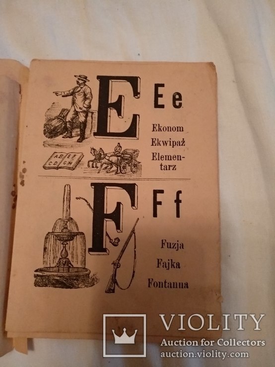 Букварь Польша 1870-ее годы, фото №5