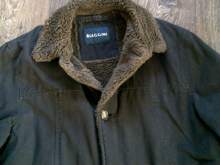 Biaggini - фирменная куртка дубленка разм.46, photo number 4