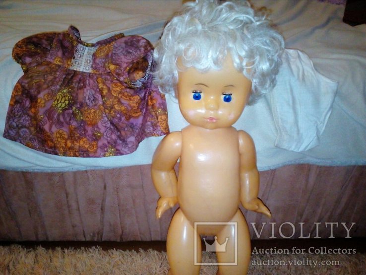 Кукла 50 см в одежде голова и руки на резинках, фото №3