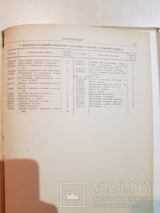 Руководство по Трактору КДП-35 1958 год, фото №10