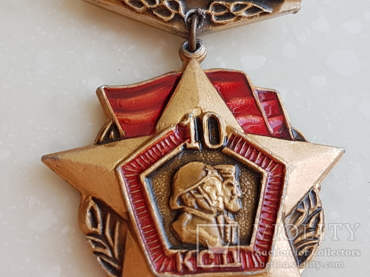 Знак Ветеран 10 стрелковой дивизии, numer zdjęcia 4