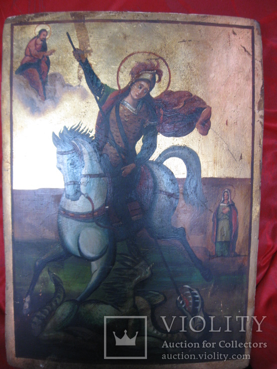 Икона Георгий Победоносец, фото №2