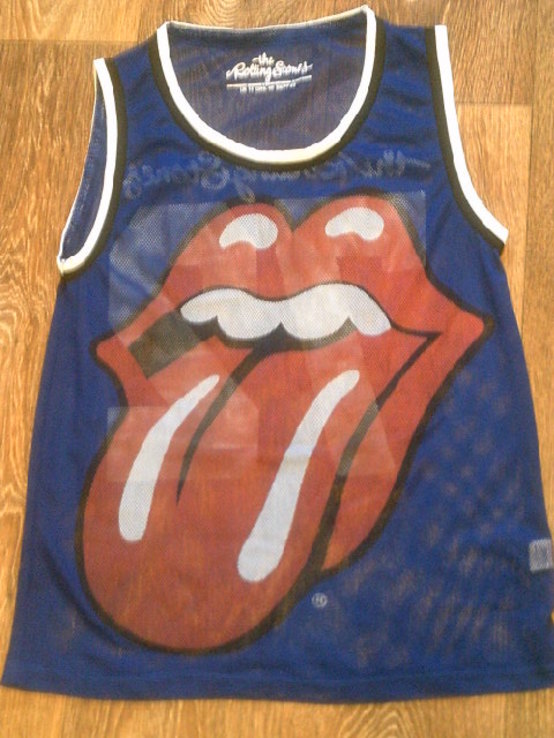 The Rolling Stones - фирменная сетка майка + футболка, numer zdjęcia 7