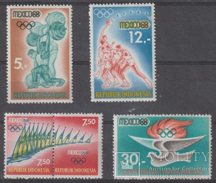Индонезия 1968 Олимпиада Мехико