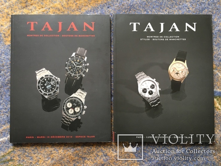 12 Каталогов аукциона "Tajan" Ювелирные изделия, Часы, 2015-2017, фото №7