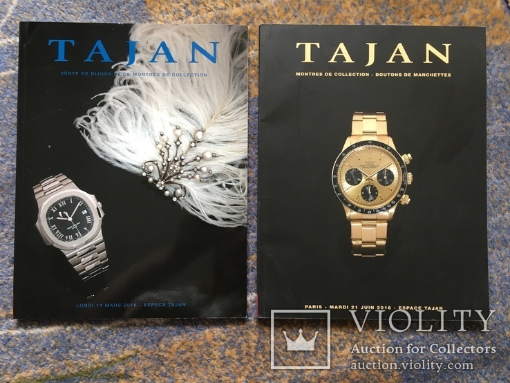 12 Каталогов аукциона "Tajan" Ювелирные изделия, Часы, 2015-2017, фото №8