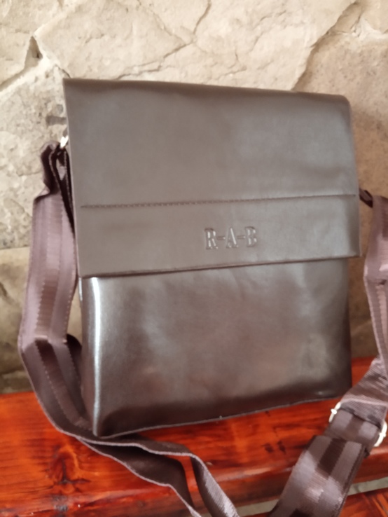 Новая мужская сумка,26*22см, качество, фото №2