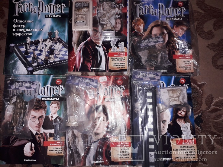 Гарри Поттер "Шахматы" с журналами, в упаковке., фото №2