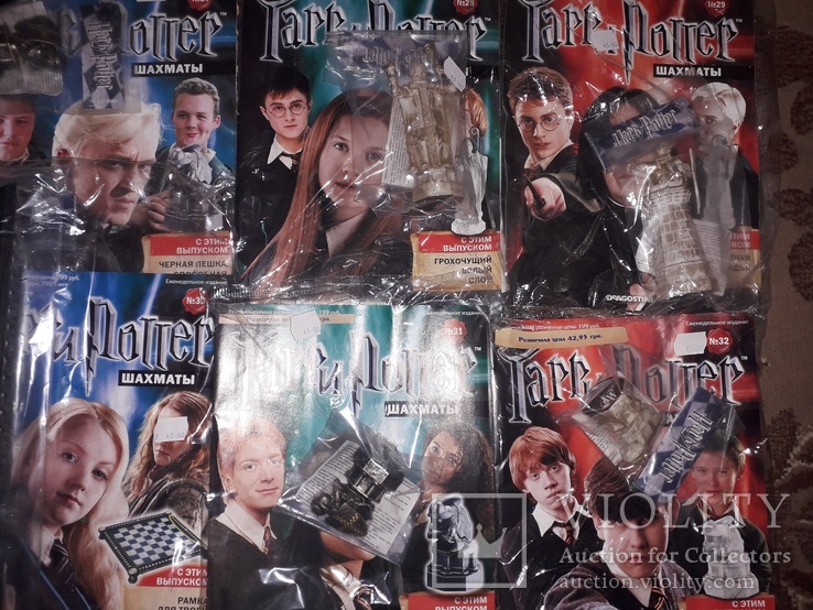 Гарри Поттер "Шахматы" с журналами, в упаковке., фото №5