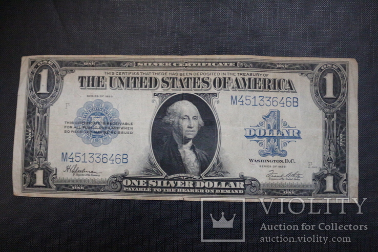 Один доллар 1923 год, фото №2