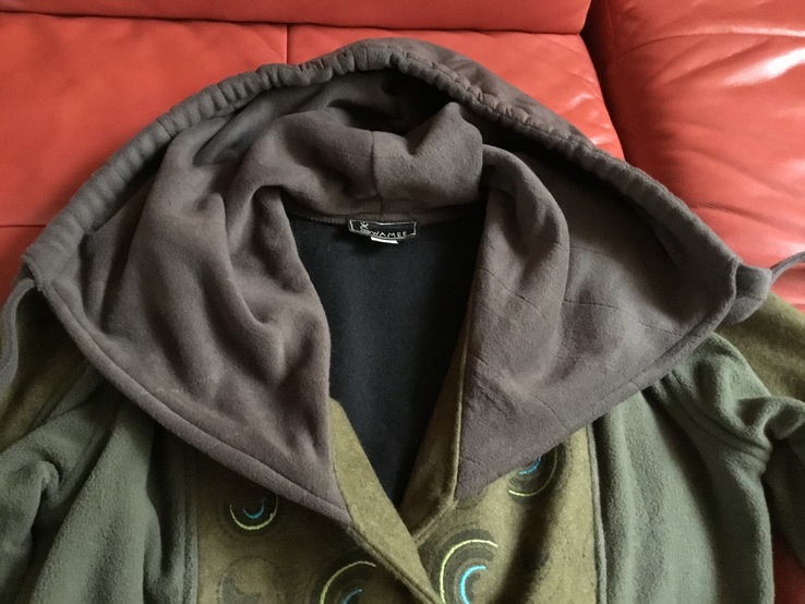 Стильное пальто из Непала, вышивка, принт, новое, фото №8