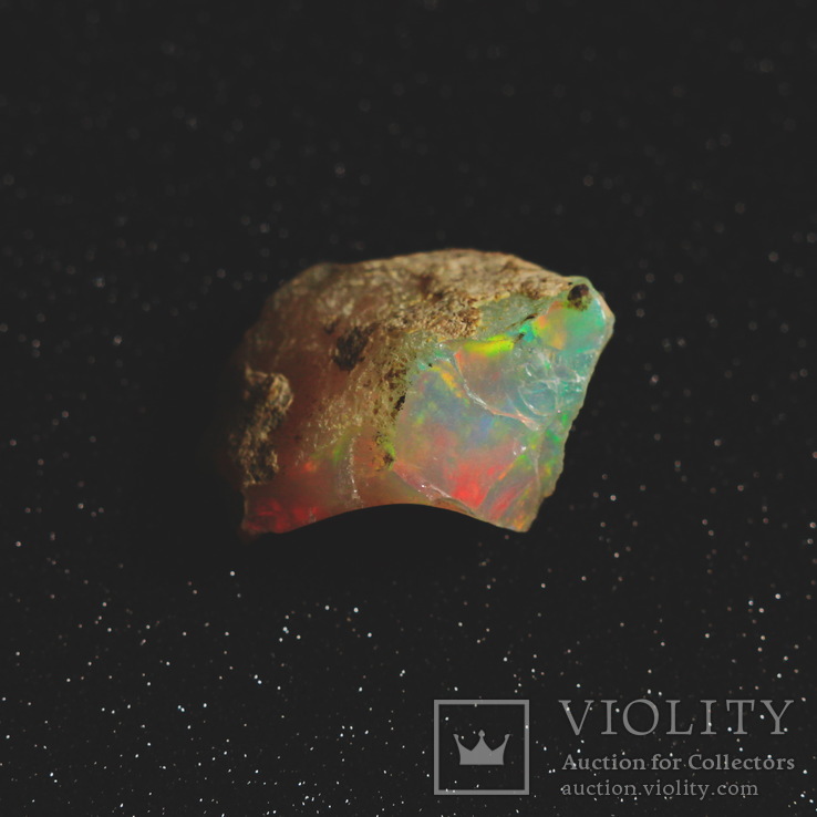 Stabilny opal etiopski 10.00 ct 19.4h14.5x9.5mm, numer zdjęcia 4