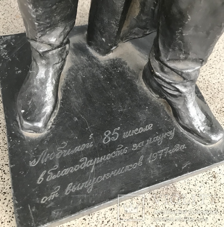 Фигура  бюст Киров скульптор Арапов 1964 год цена 32 рублей, фото №3