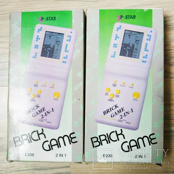 Brick Game E23 PLUS MARK II (2 штуки)