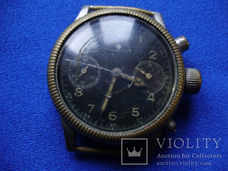Часы старые Glashutte  хронограф в ремонт