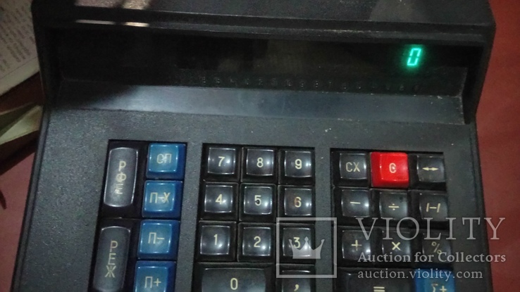 Электроника МК 59 1991 года, калькулятор от розетки, фото №3