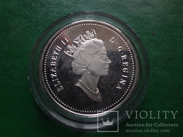 50 центов  2000  Канада  Хищные птицы  серебро  (2.5.5)~, фото №4