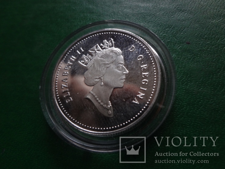 50 центов  2000  Канада  Хищные птицы  серебро  (2.5.5)~, фото №5