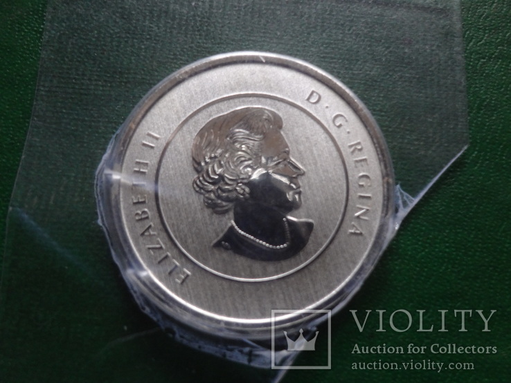 20  долларов 2014  Канада Рысь  серебро  999 (2.5.12)~, фото №4