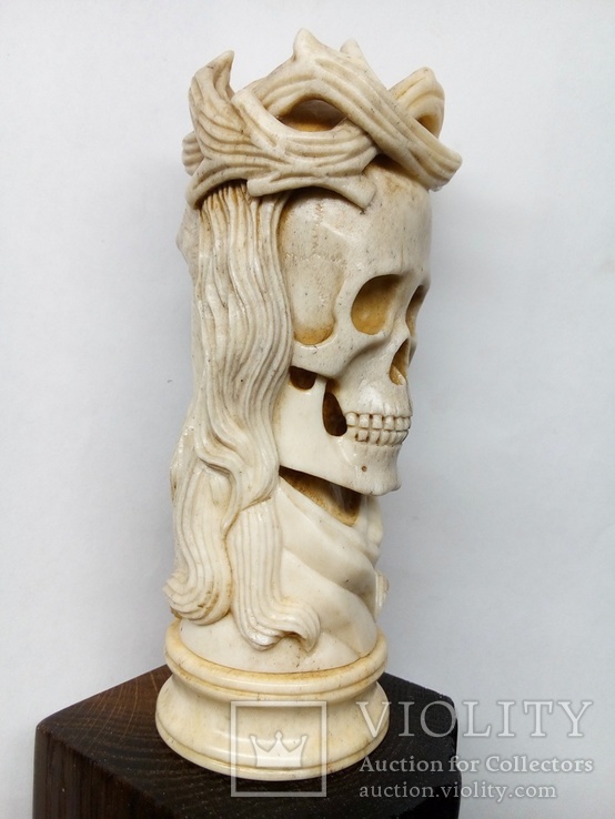 Статуетка з кості ,,Memento mori,,, фото №8