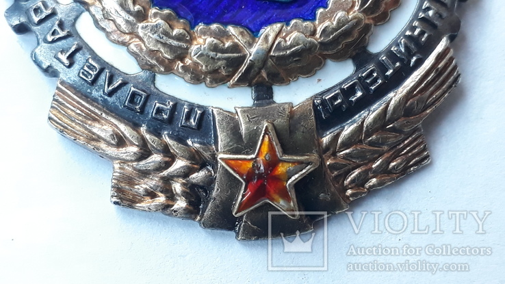 Орден Трудового Красного знамени - большой овал., фото №8