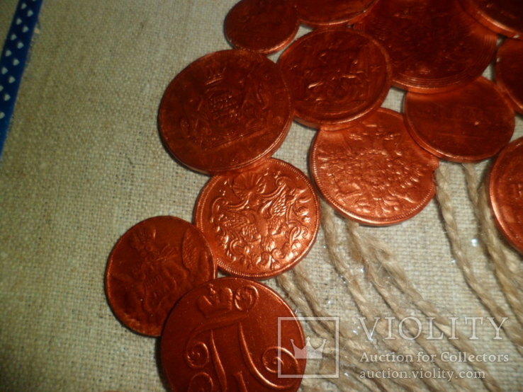 Царські монети копія (грошове дерево) 40смх 40см, фото №4
