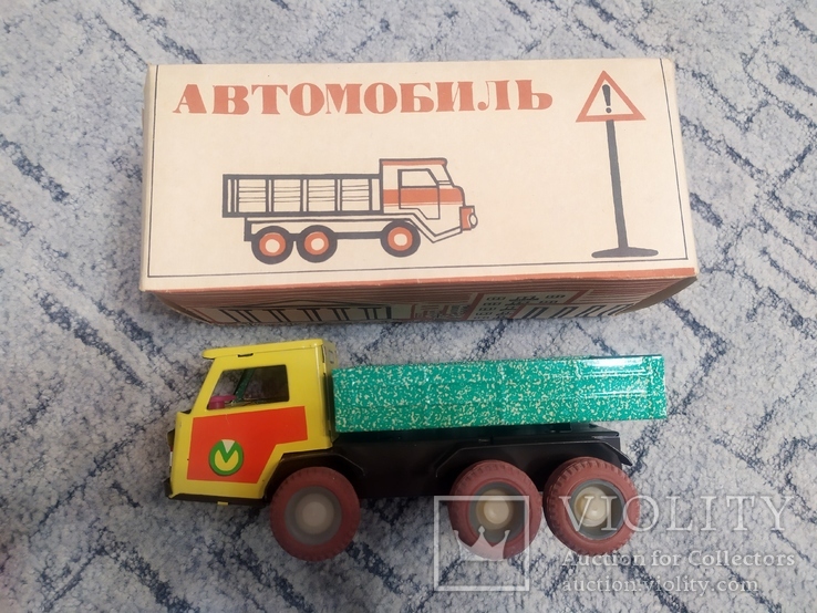 Игрушка-автомобиль "Быстрица" СССР, новая, фото №2