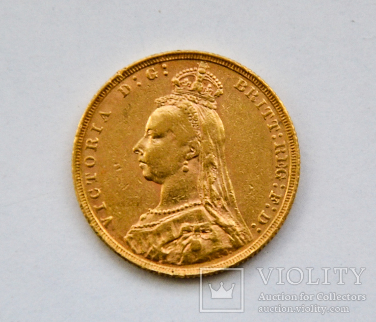 Sovereign gold, 1890, фото №2