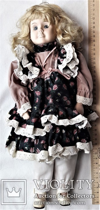 Коллекционная кукла, Германия, фарфор, фото №4