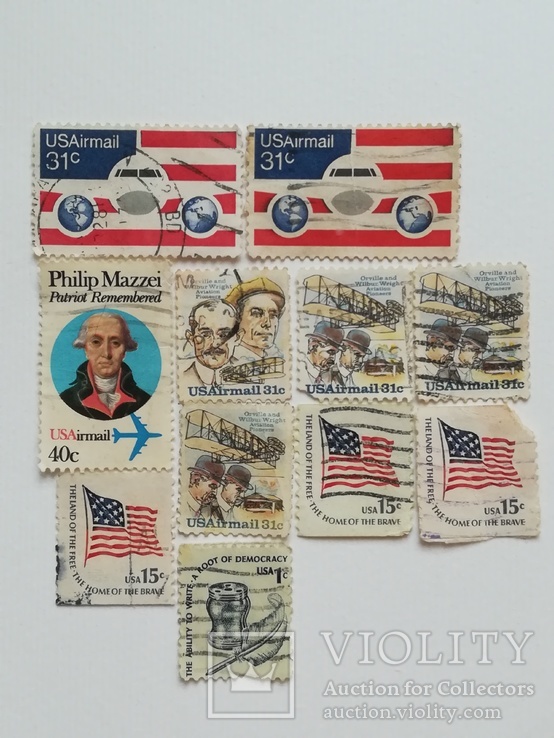 Почтовые марки США, фото №2