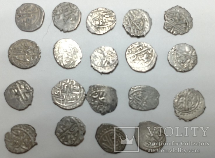 Турция . Кошелек, 19 монет. 884е года хиджры.