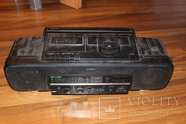 Магнітофон Sony "касети, диски,радіо", фото №2