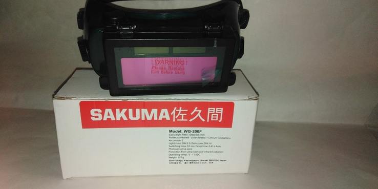 Сварочные очки хамелеон SAKUMA WG-200F