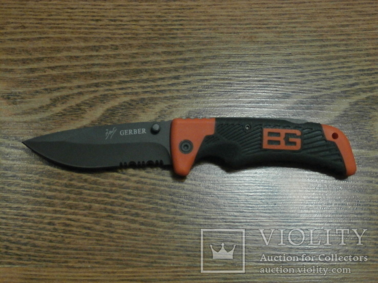 Нож складной Gerber Bear Grylls Scout V-4 1602, фото №4