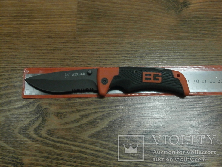 Нож складной Gerber Bear Grylls Scout V-4 1602, фото №6