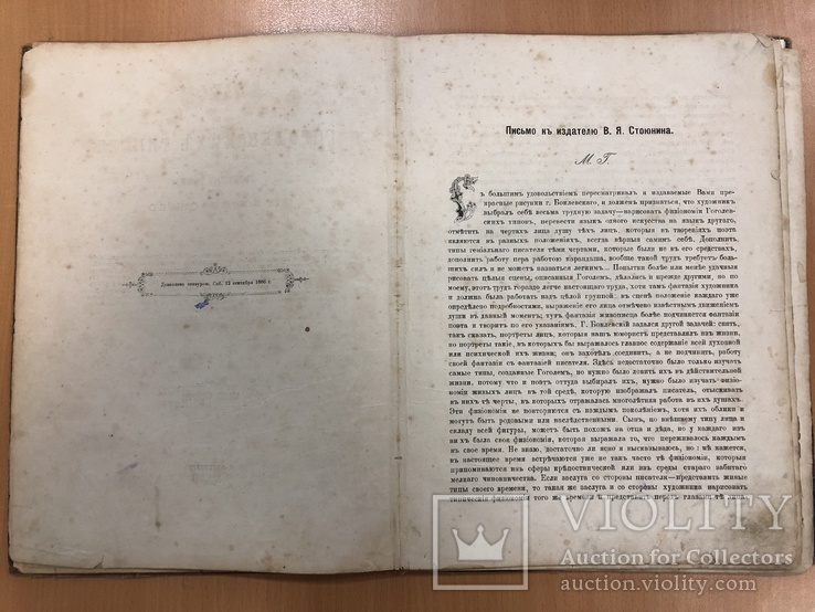 Альбом Гоголевских типов 1886 года. 30х21 см, фото №8