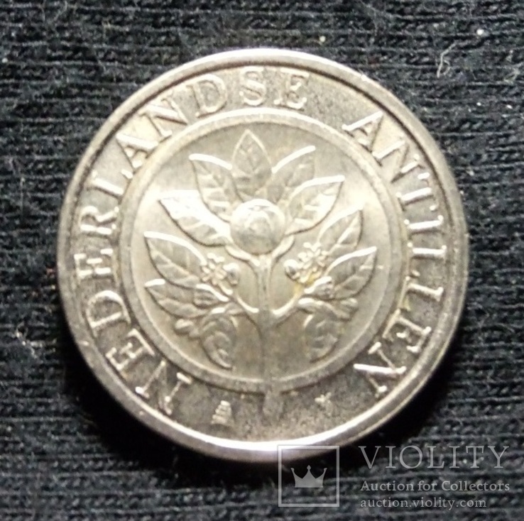 25 центов 2014 Нидерландские Антилы, фото №3