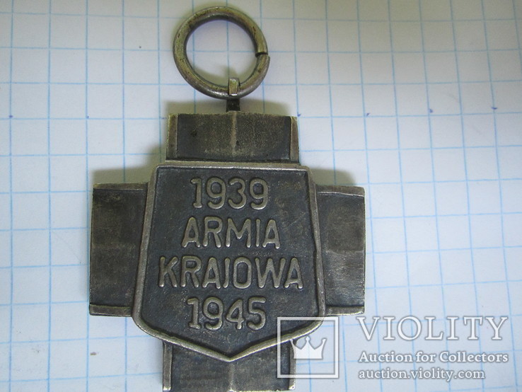 Медаль Армия Крайова 1939-1945., фото №5