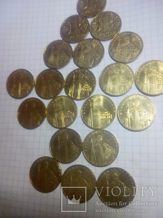 1 гривня 2001-2014гг. ,20 шт., фото №9