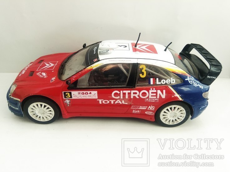 Машинка на Р/у 1:16 Сitroen Xsara W/RC2004 Silverlit, фото №2