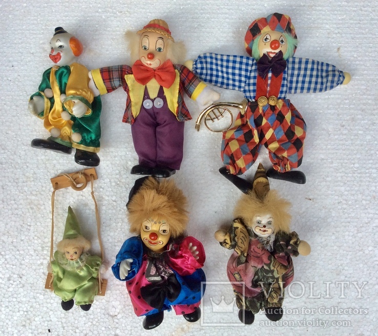 Керамические клоуны, фото №2